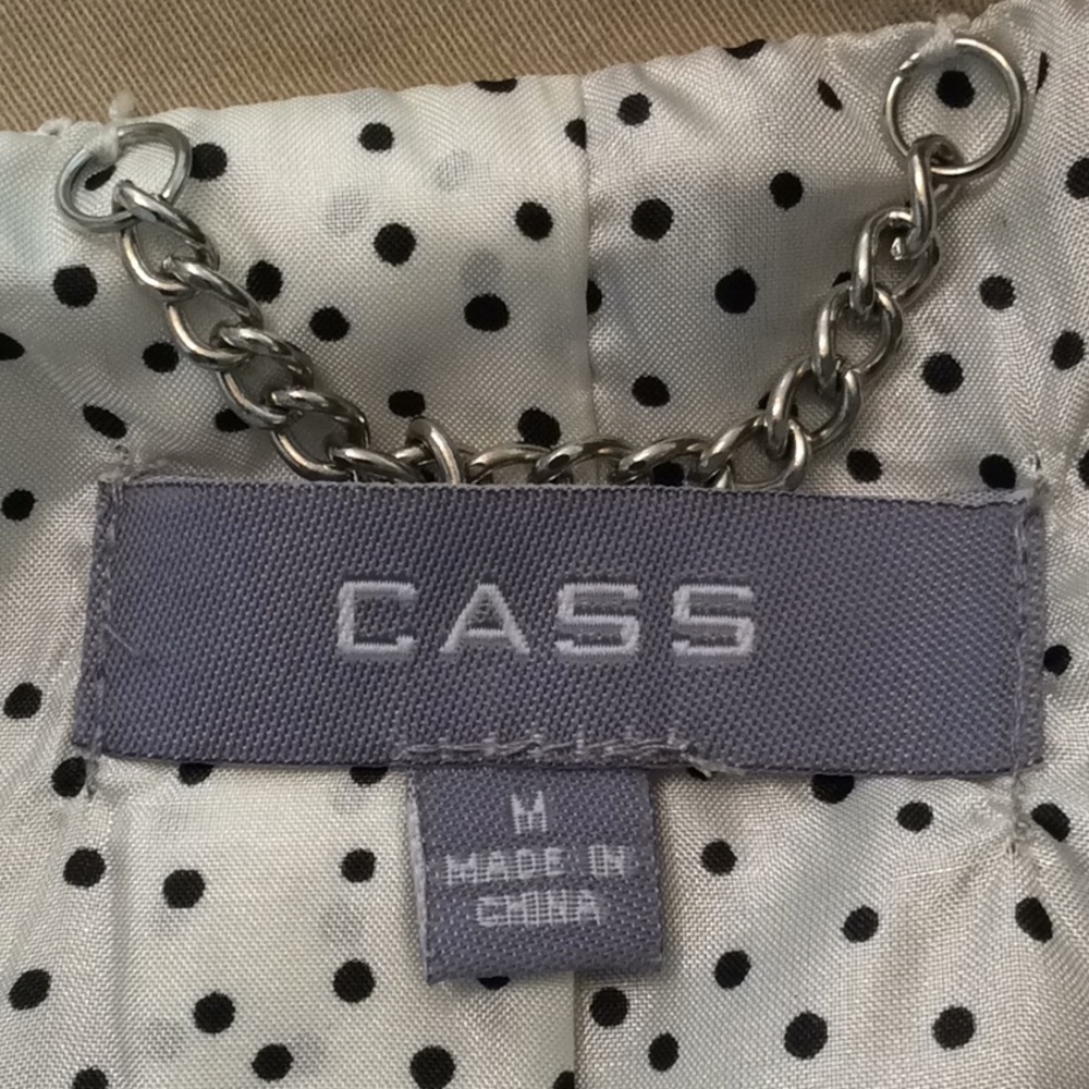 CASS Corset Back Trench Coat - Picture 5 of 7